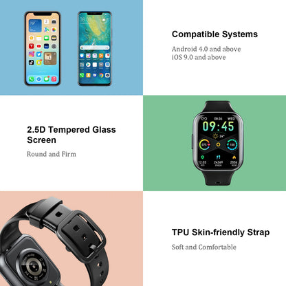 HD Fitness Touch Smart Watch