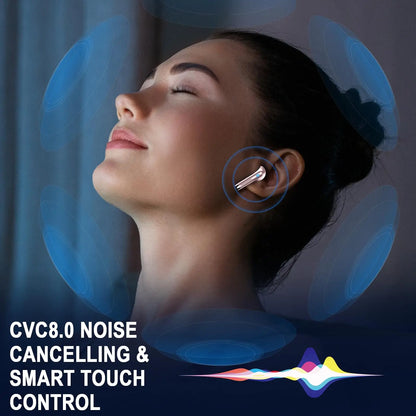 Wireless LED Display In-Ear Earbuds