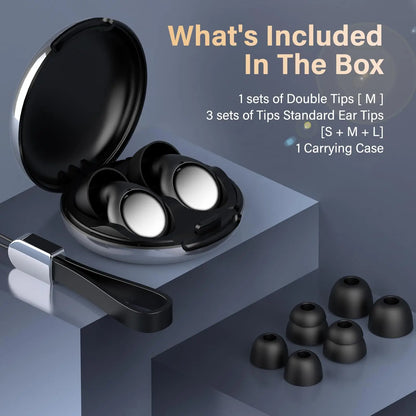 Silicone Noise Reduction Ear Plugs