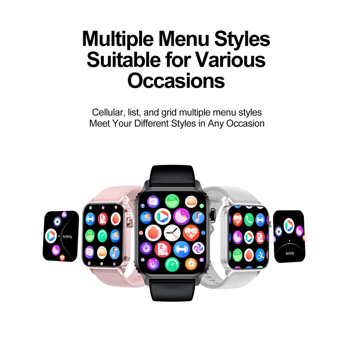 Calling Fitness Touch Smart Watch