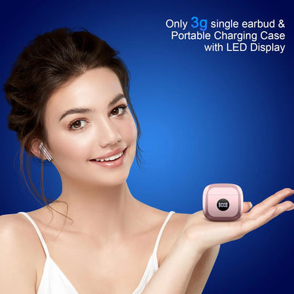 Wireless LED Display In-Ear Earbuds