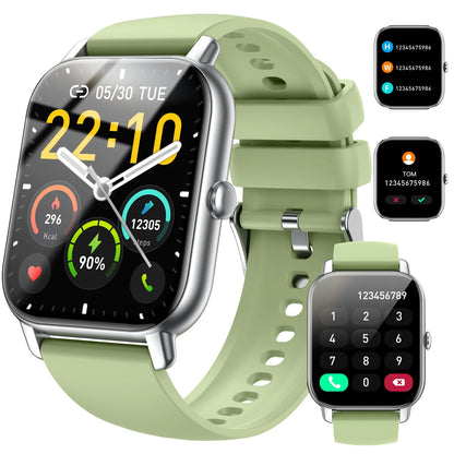 Smart Watch, 1.85" Smartwatch for  IP68 Waterproof, 110+ Sport Modes, Fitness Activity Tracker, Heart Rate Sleep Monitor.