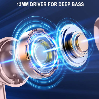 Wireless LED Display In-Ear Earbuds