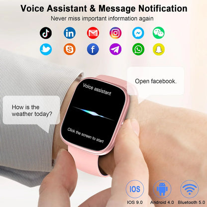 HD Calling Fitness Smart Watch