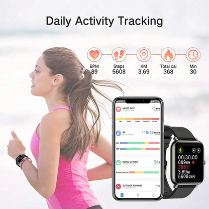 Compact Fitness Touch Smart Watch