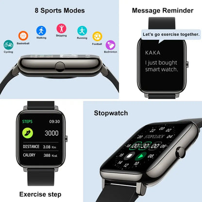 Compact Fitness Touch Smart Watch