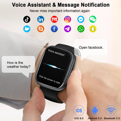 HD Calling Fitness Smart Watch