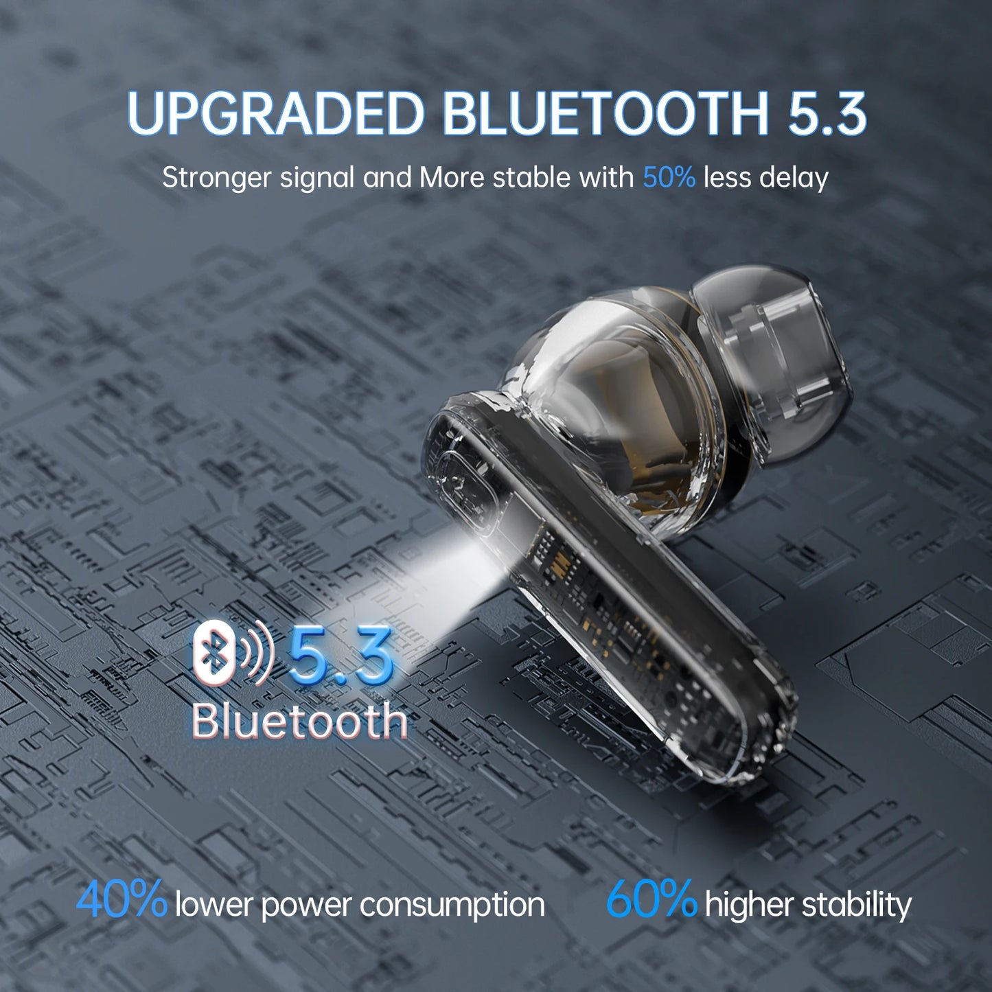 Wireless In-Ear Bluetooth Earbuds