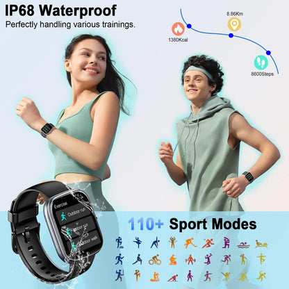 HD Calling Fitness Smart Watch