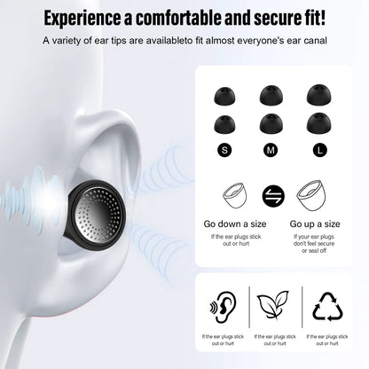 Reusable Soundproof Sleeping Ear Plugs