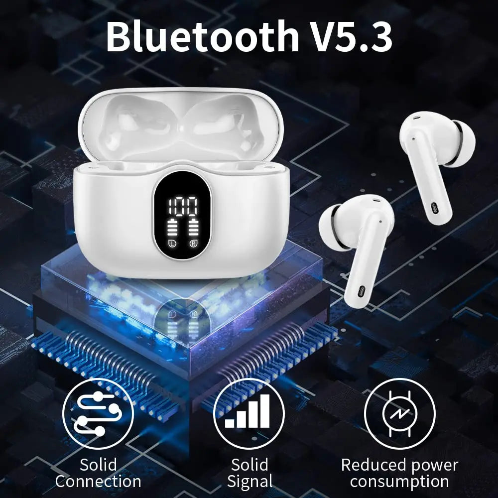 Wireless ENC Stereo In-Ear Earbuds