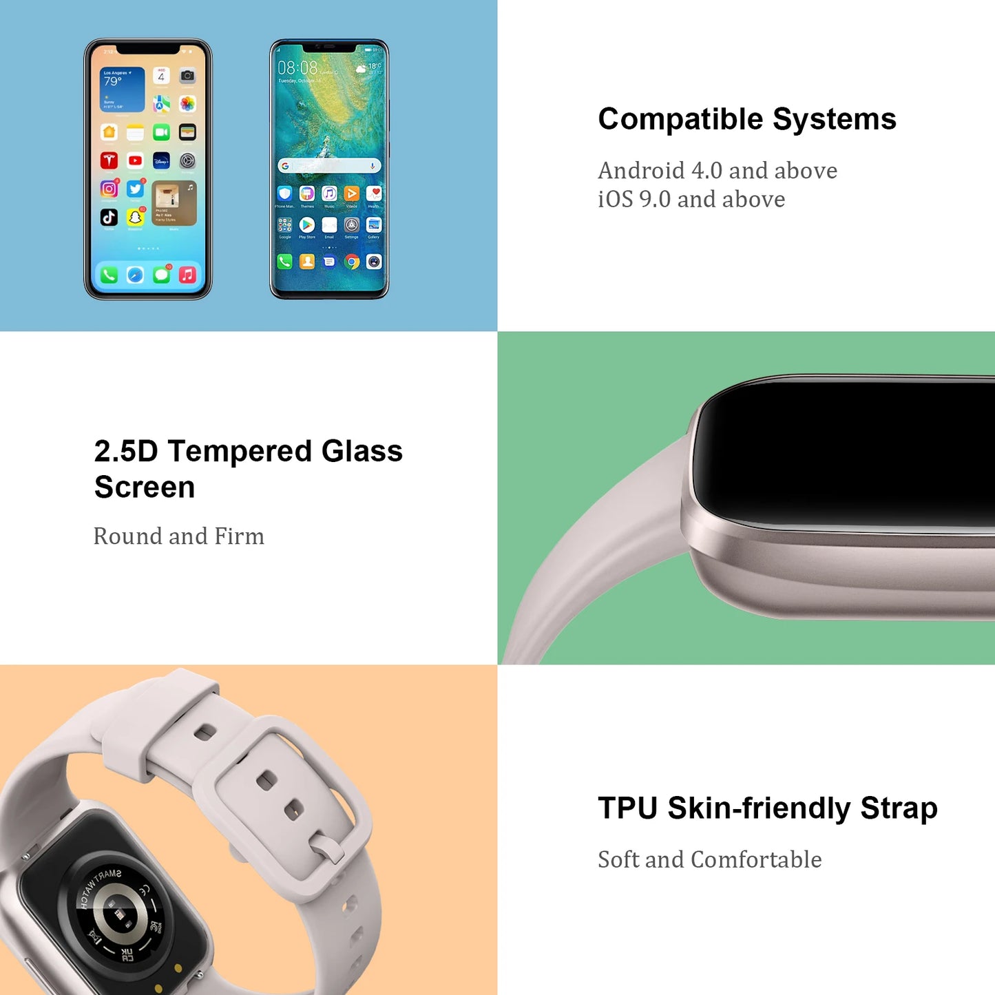 Touch Fitness Smart Watch