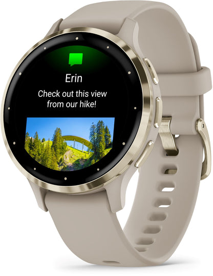 Garmin Venu 3s 41mm Gray-Golden