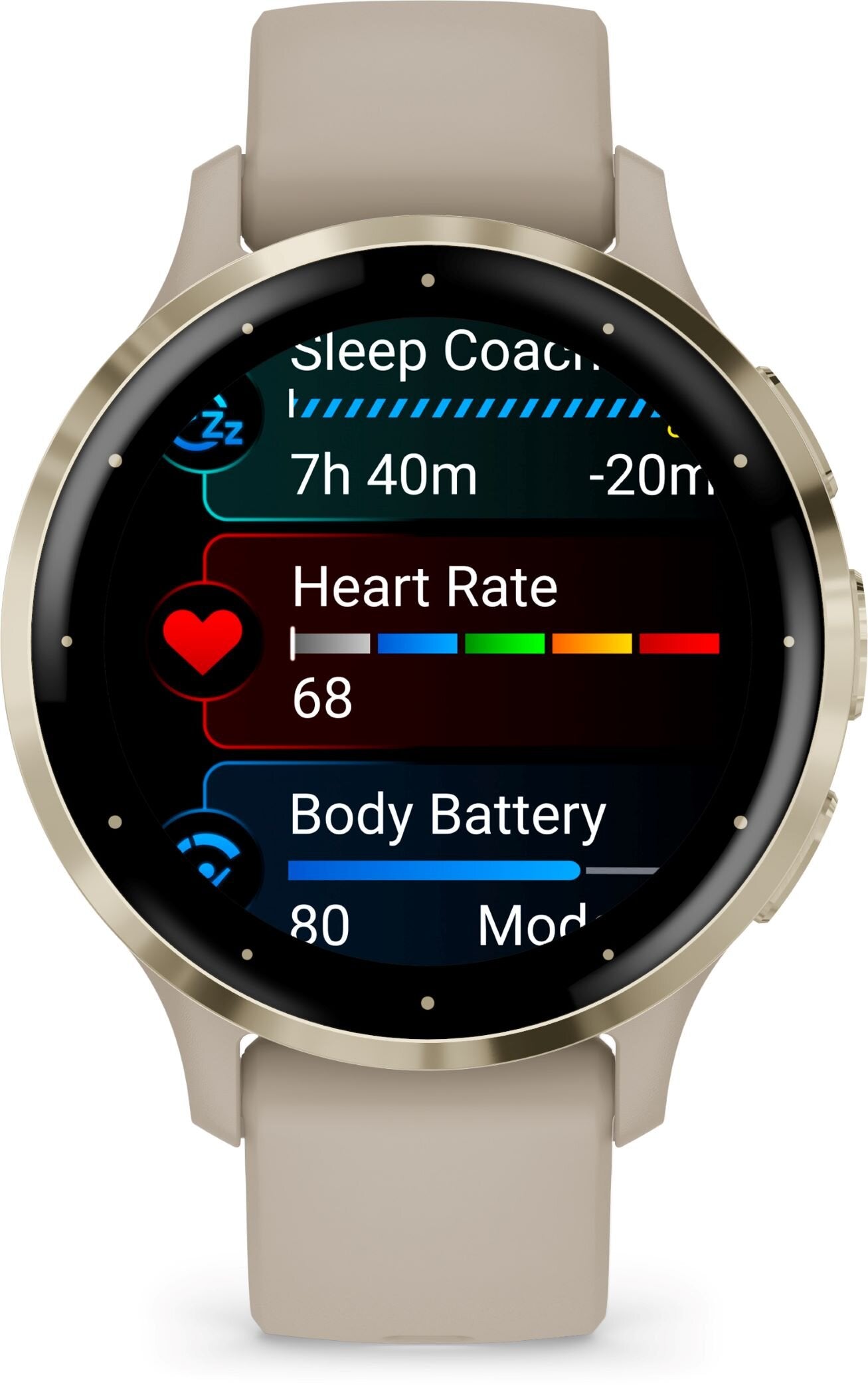 Garmin Venu 3s 41mm Gray-Golden